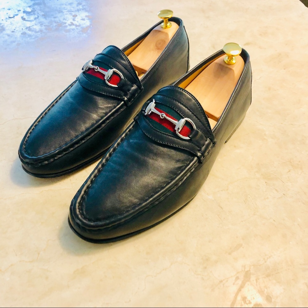 Gucci loafers with horsebit detail